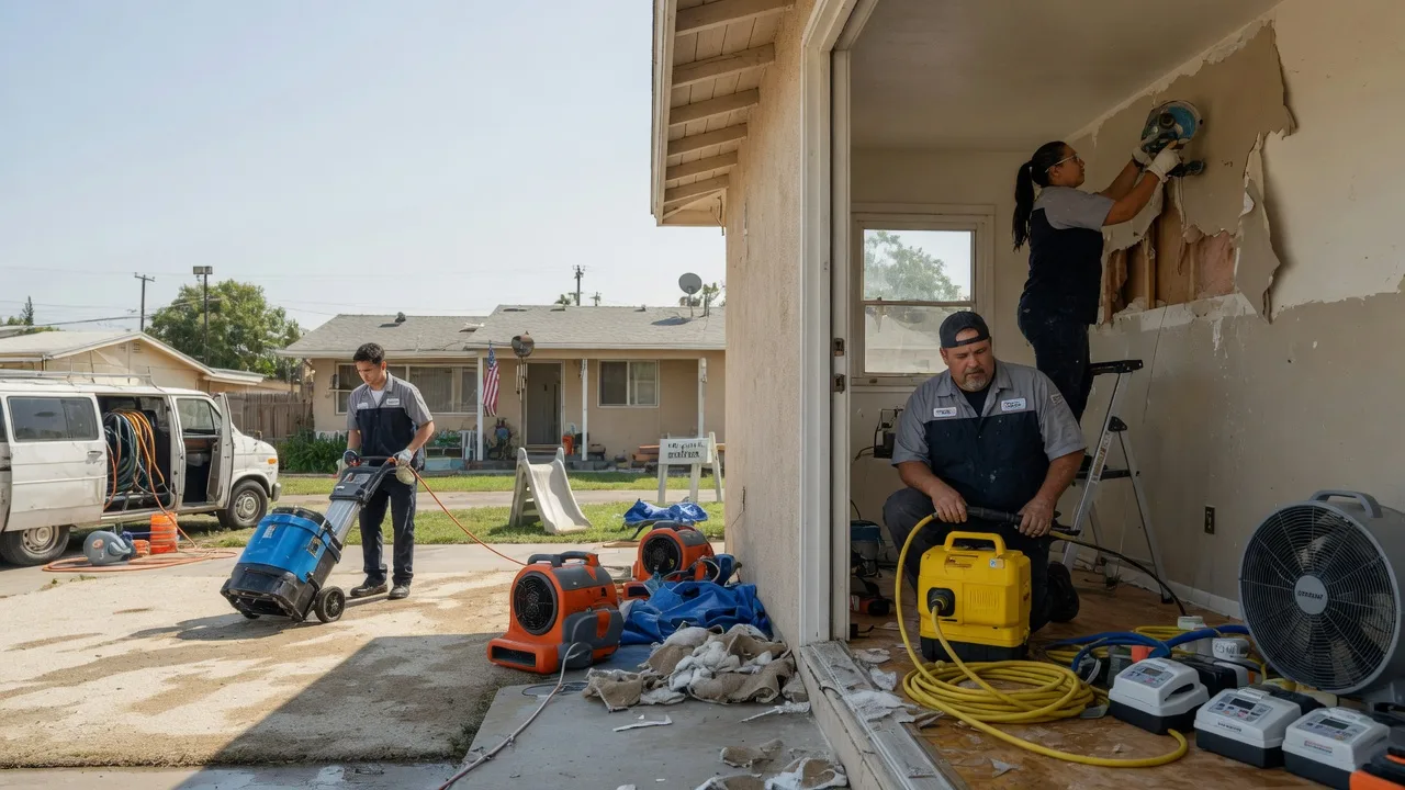 Water Damage Restoration in California Hot Springs, CA near me